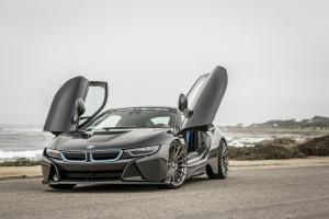 BMW i8 VR-E in Grey by Vorsteiner (VF-E 402) 2016 года